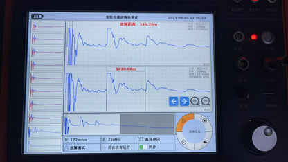 A10 Cable Fault Flash Tester - High Precision TDR
