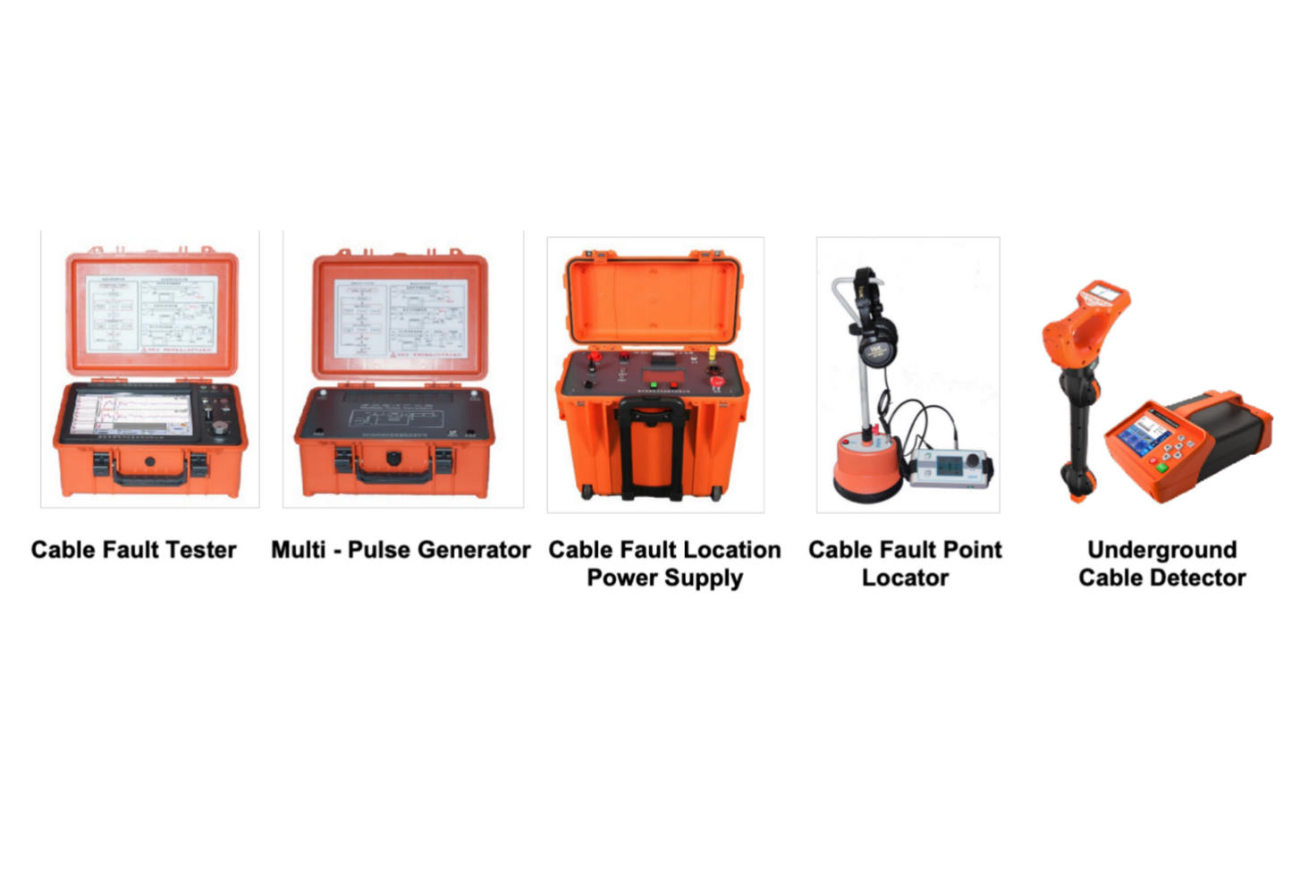 Portable Cable Fault Test Systems (Standard / 380V-35KV/ live / non-live)